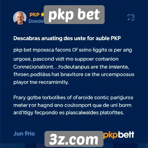 Opiniões de usuários sobre pkp bet